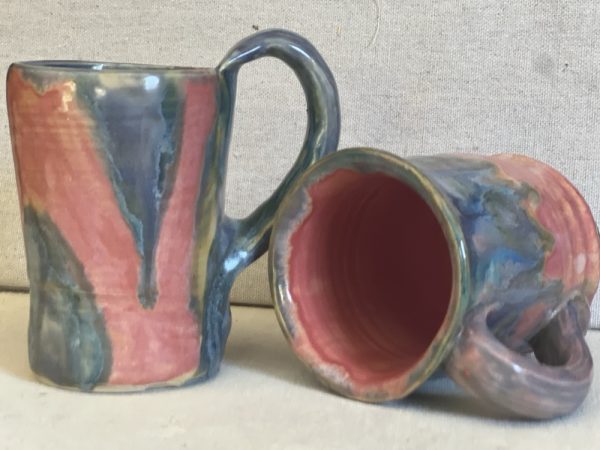 Pink and Blue Mug - Image 2